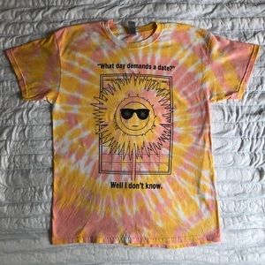 Sunflower Tie Die T-Shirt